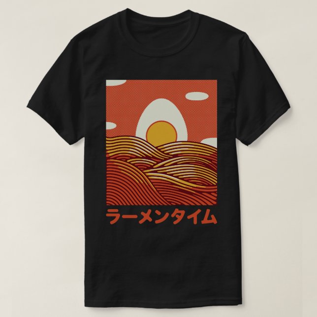 Minimalistische Sonnenuntergang von Tobe Fonseca T-Shirt (Design vorne)