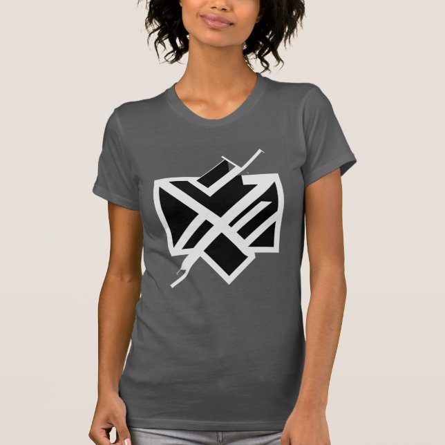 Minimalistische Streetwear-Logo T-Shirt (Vorderseite)