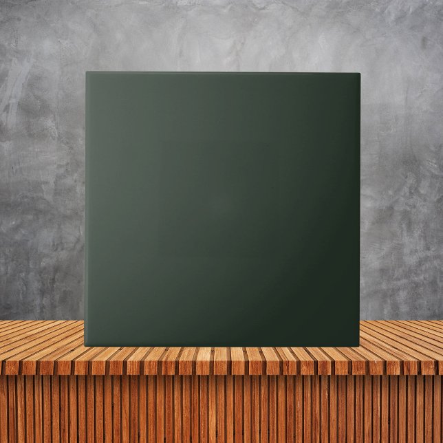 Minimalistische Taschengrün Schlicht Solid, einfac Fliese (Von Creator hochgeladen)