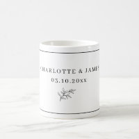 Minimalistische Tasse an der Grenze