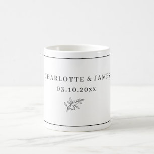 Minimalistische Tasse an der Grenze