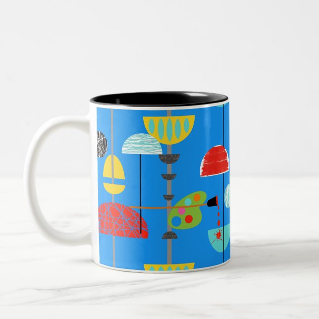 Minimalistische Tasse für moderne Kunst (Links)