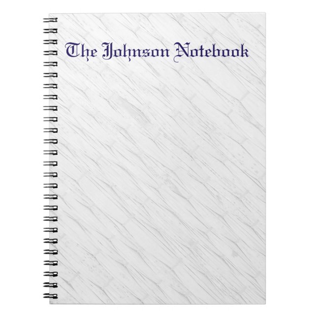 Minimalistische Textur von Weißholz Notizblock (Vorderseite)