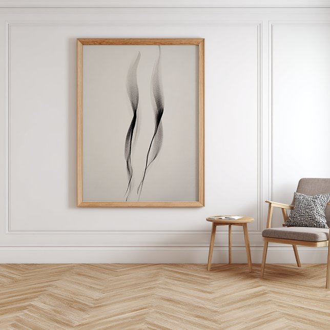 Minimalistische Tinte Abstrakte Wand Kunst für mod (Von Creator hochgeladen)