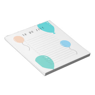 Minimalistische To-Do-Liste Notizblock
