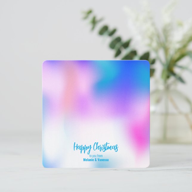 Minimalistische Trans-Weihnachten (Stehend Vorderseite)