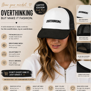 Minimalistische Traurige Ästhetik Trucker-Mütze    Truckerkappe