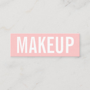 Minimalistische trendy mini visitenkarte