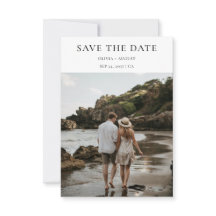 Minimalistische Typografie | Beach Foto Wedding