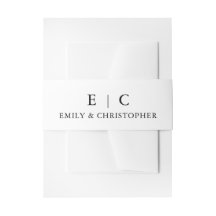 Minimalistische Typografie Hochzeitsschick Schwarz