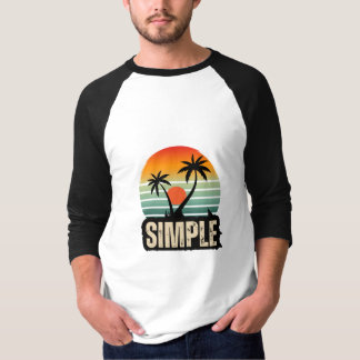 Minimalistische Typografie | Moderne Aes T-Shirt