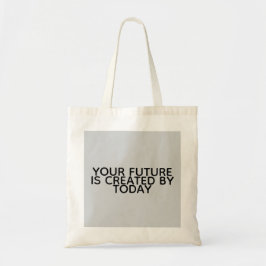 MINIMALISTISCHE TYPOGRAFIE-ZITAT-TASCHE TRAGETASCHE
