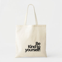 MINIMALISTISCHE TYPOGRAFIE-ZITAT-TASCHE TRAGETASCHE
