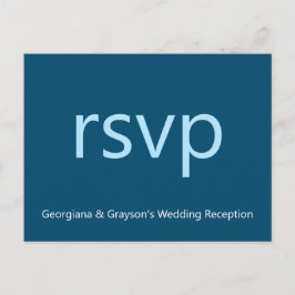 Minimalistische UAWG Postkarte