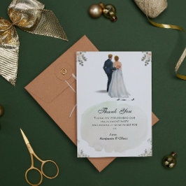 Minimalistische Überraschung mit weißer Blume Verl Einladung