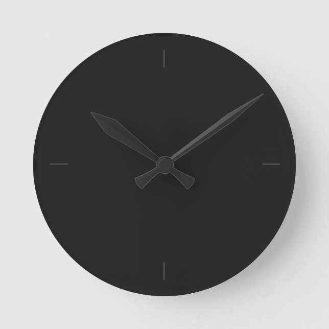 Minimalistische Uhr (Vorderseite)