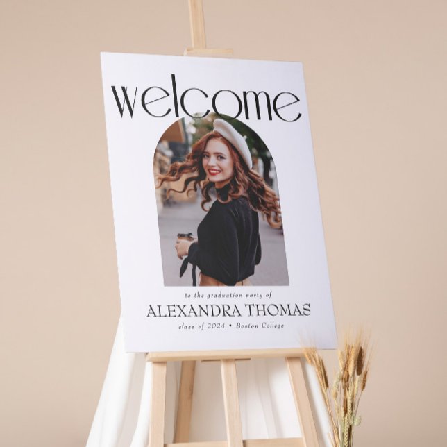 Minimalistische und moderne Graduierungsparty - Wi Poster (Von Creator hochgeladen)