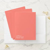 Minimalistische und moderne Korallen