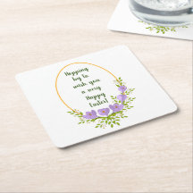 Minimalistische Urlaubskränke Crocus Blume Ostern