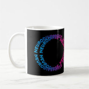 Minimalistische Version, ein stilvoller atypischer Kaffeetasse