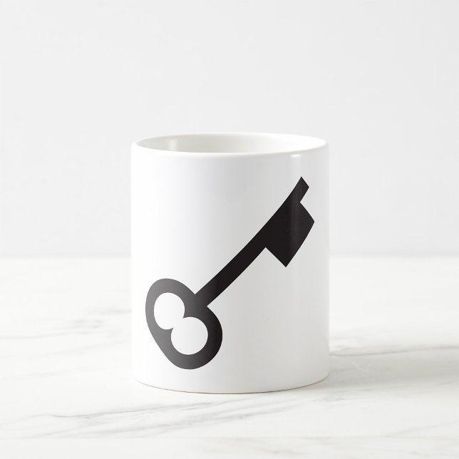 Minimalistische Vintage Silhouette Kaffeetasse (Von Creator hochgeladen)