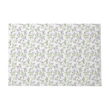 Minimalistische violette Blumen