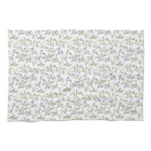 Minimalistische violette Blumen