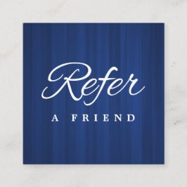 Minimalistische Visitenkarte Empfehlungskarte