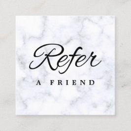 Minimalistische Visitenkarte Empfehlungskarte