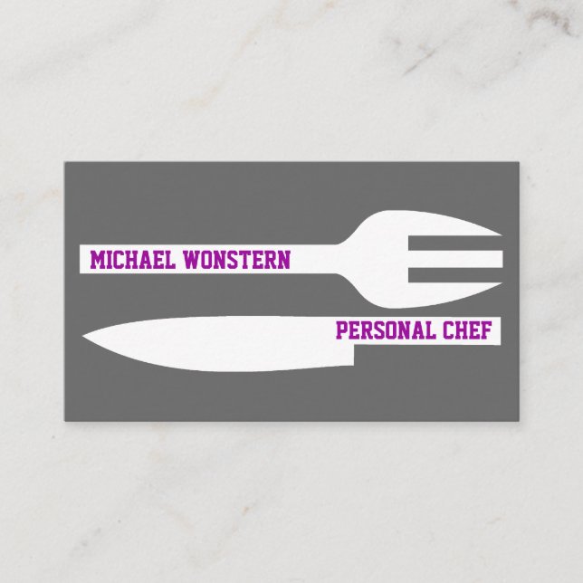 Minimalistische Visitenkarten für den persönlichen Visitenkarte (Vorderseite)