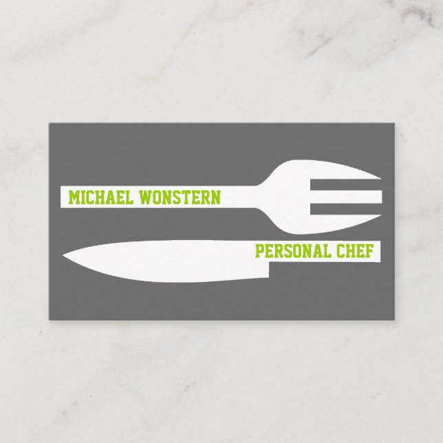 Minimalistische Visitenkarten für den persönlichen Visitenkarte (Vorderseite)