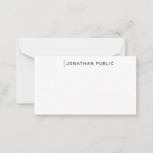 Minimalistische Vorlage für personalisierte Monogr