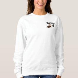 Minimalistische Waliser Corgi-Liebhaberin "Crazy D Sweatshirt