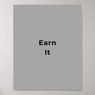 Minimalistische Wandkunst Poster