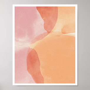 Minimalistische Wandmalereidekor Poster