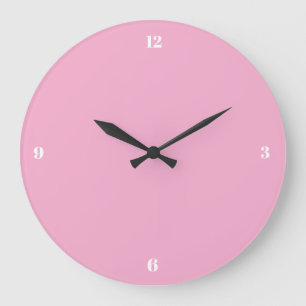 Minimalistische Wanduhr Moderner Pastell-Raumsch