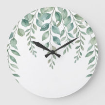 Minimalistische Wasserfarbe Eukalyptus Kaskadieren