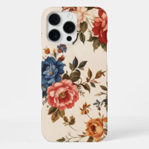 Minimalistische Wasserfarbe Floral iPhone 16 Pro Max Hülle