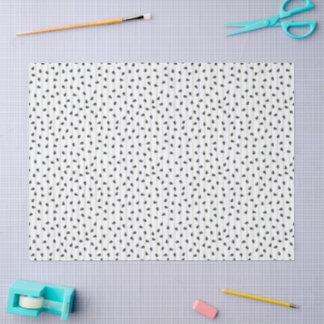 Minimalistische Wassermelonen Samen und Streifen S Seidenpapier