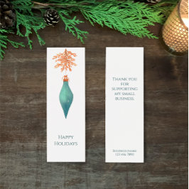 Minimalistische Watercolor Business Holiday Promo