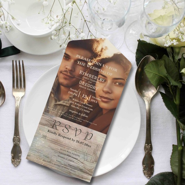 Minimalistische Website zur Landschaft des Abstrak All In One Einladung (Von Creator hochgeladen)