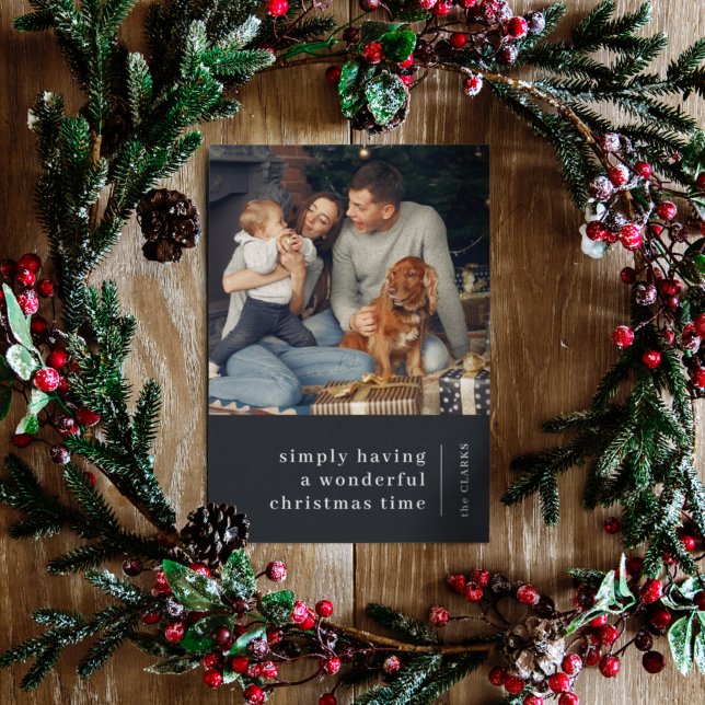 Minimalistische Weihnachten | Charcoal Gray Family (Von Creator hochgeladen)