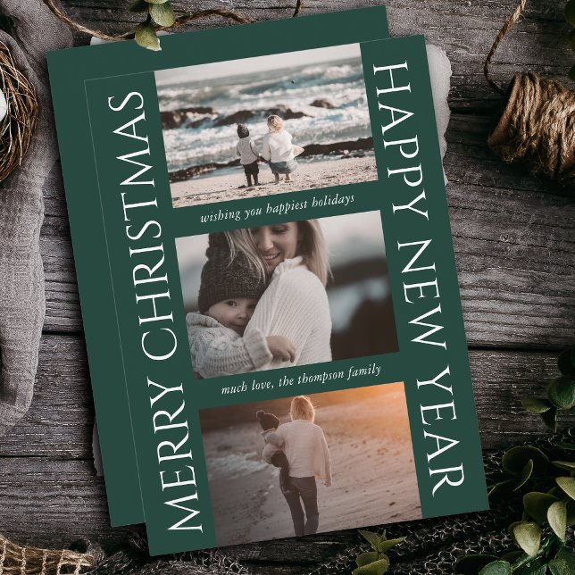 Minimalistische Weihnachten Elegante Einfache Foto (Von Creator hochgeladen)