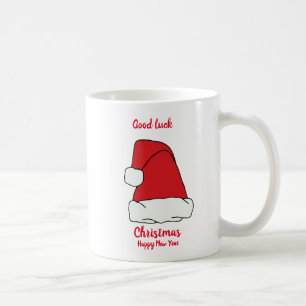 Minimalistische Weihnachten und Neues Jahr glückli Kaffeetasse