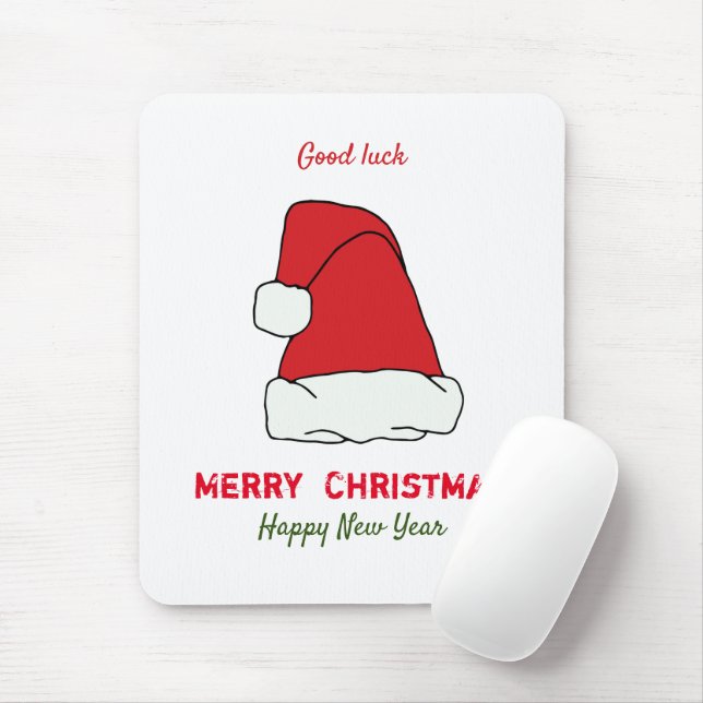 Minimalistische Weihnachten und Neues Jahr glückli Mousepad (Mit Mouse)