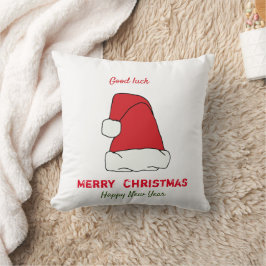 Minimalistische Weihnachten und Neues Jahr Happy B Kissen