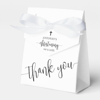 Minimalistische Weihnachts-Gefälligkeitsbox Geschenkschachtel