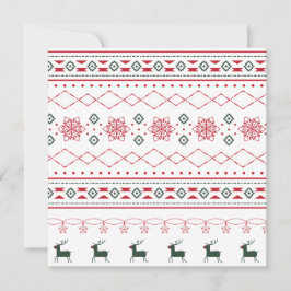 Minimalistische Weihnachtsbaufirma Weihnachtsmann Feiertagskarte