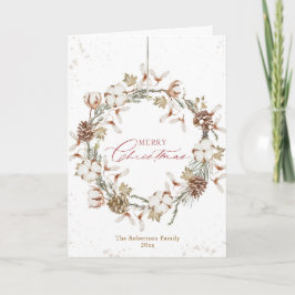 Minimalistische Weihnachtsfeierkarte Karte