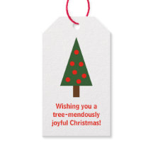 Minimalistische Weihnachtsfeiertage "Baum-mendous"